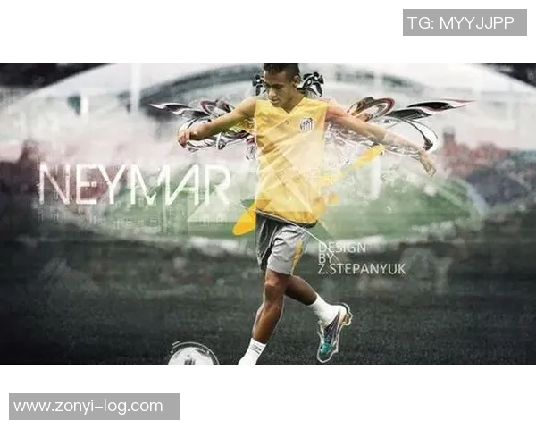 内马尔带球突破精彩瞬间 足球巨星动感壁纸尽显王者风范